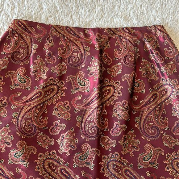 Xscape paisley formal maxi skirt size 8 - Picture 16 of 16